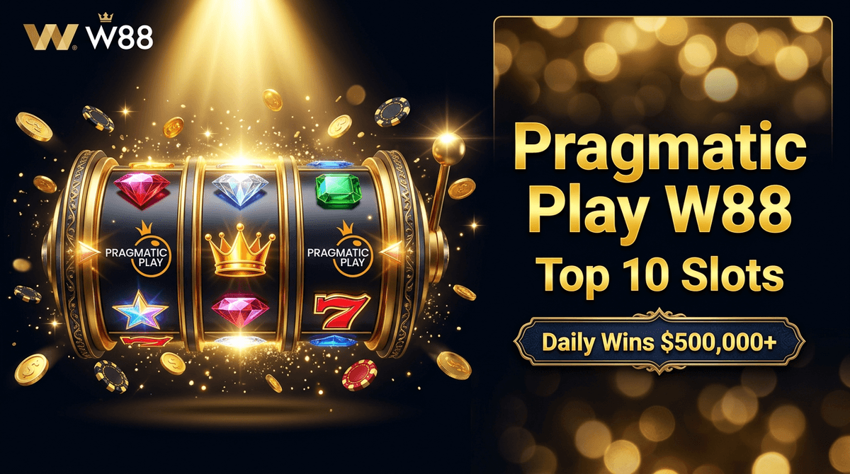 ស្លត Pragmatic Play ល្អបំផុតនៅ W88 កម្ពុជា — Top 10 ហ្គេមមិនអាចខកខាន