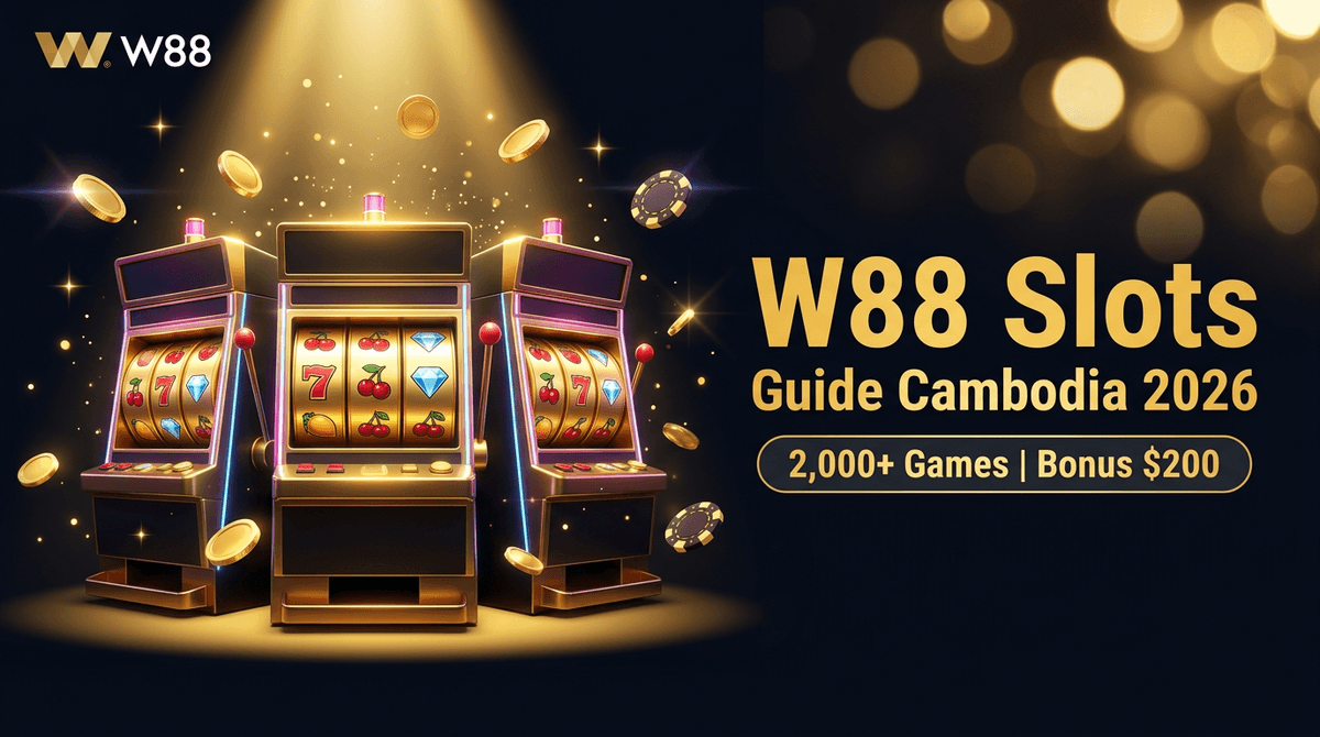 ណែនាំស្លតអនឡាញ W88 កម្ពុជា ២០២៦ — គ្រប់ជំហានចាប់ពីអ្នកថ្មីដល់អ្នកជំនាញ