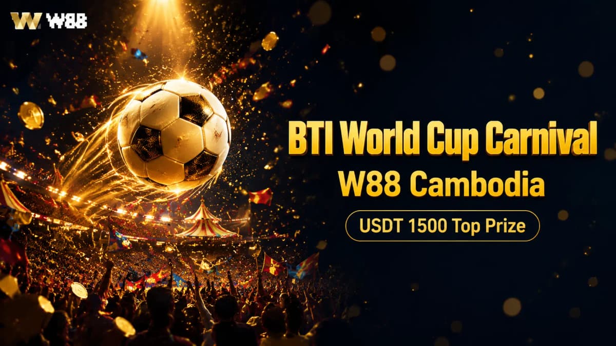 BTI World Cup Carnival — រង័នផ្តាច័មុខ នៅ W88