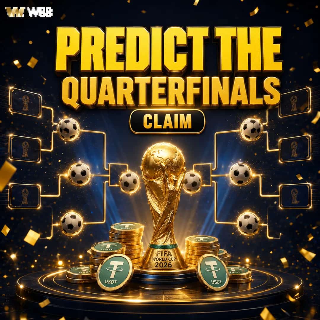 Predict the 2026 FIFA World Cup Quarterfinalists! (USDT)